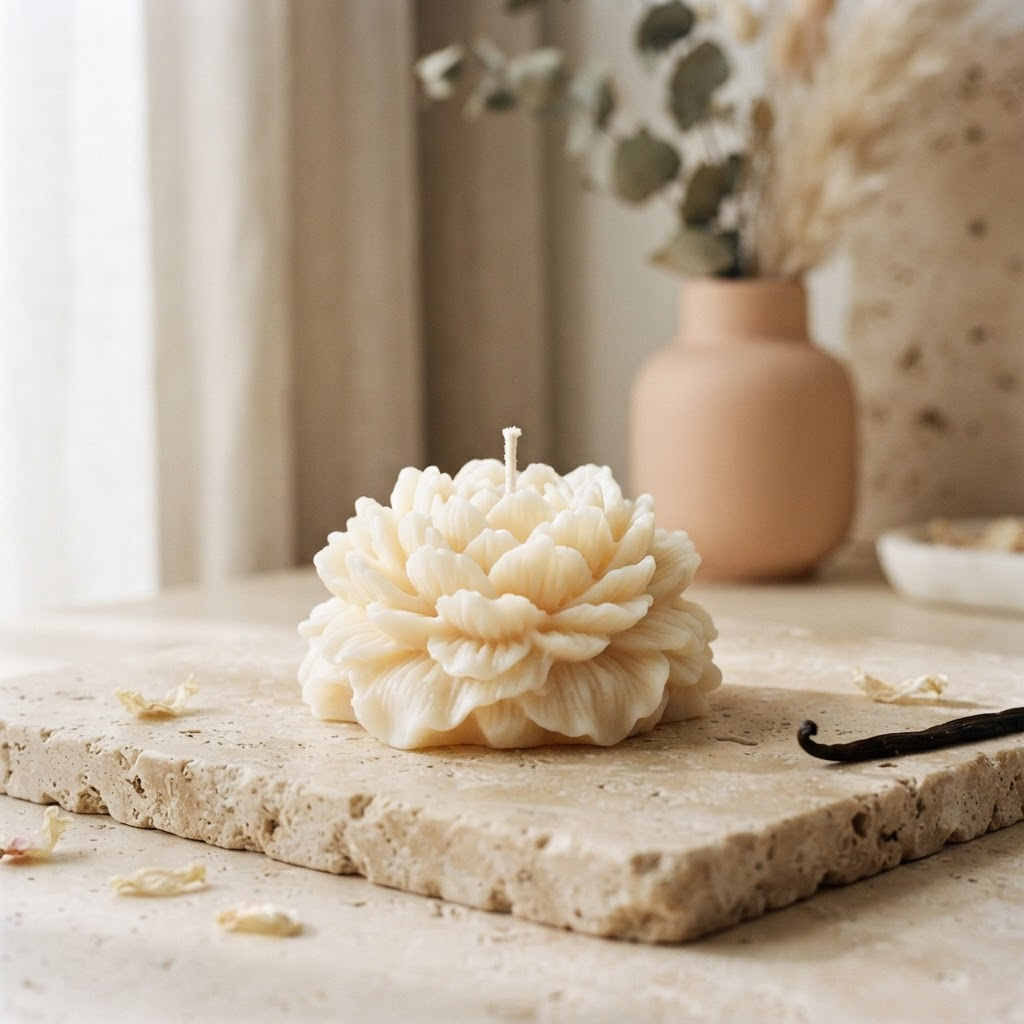 Bloom Flower Candle